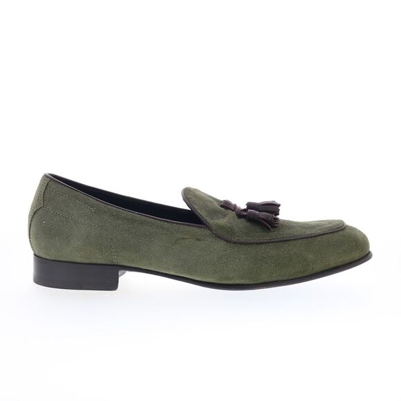 Di Bianco Mens Vomero Tassel Green Shoes (NWT)
